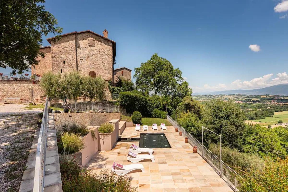 Il Castello Di Perchia Aparthotel Crocemaroggia Exterior photo