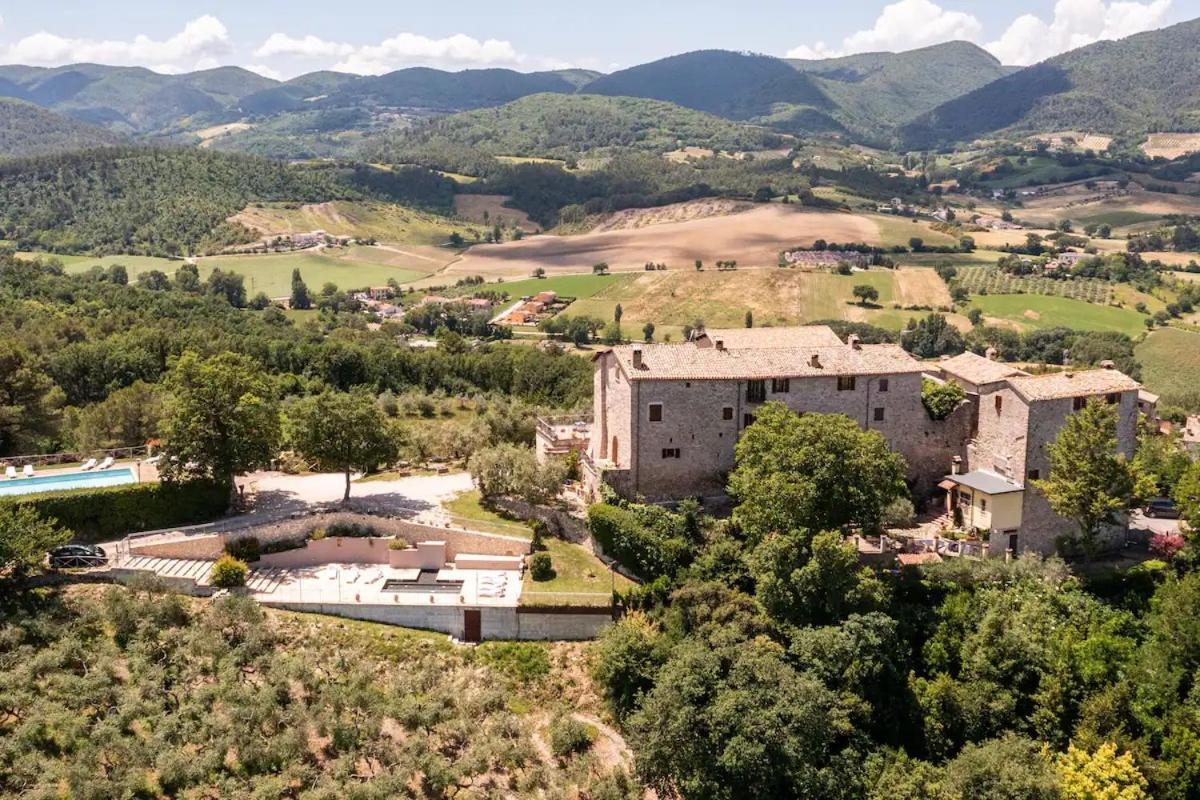 Il Castello Di Perchia Aparthotel Crocemaroggia Exterior photo